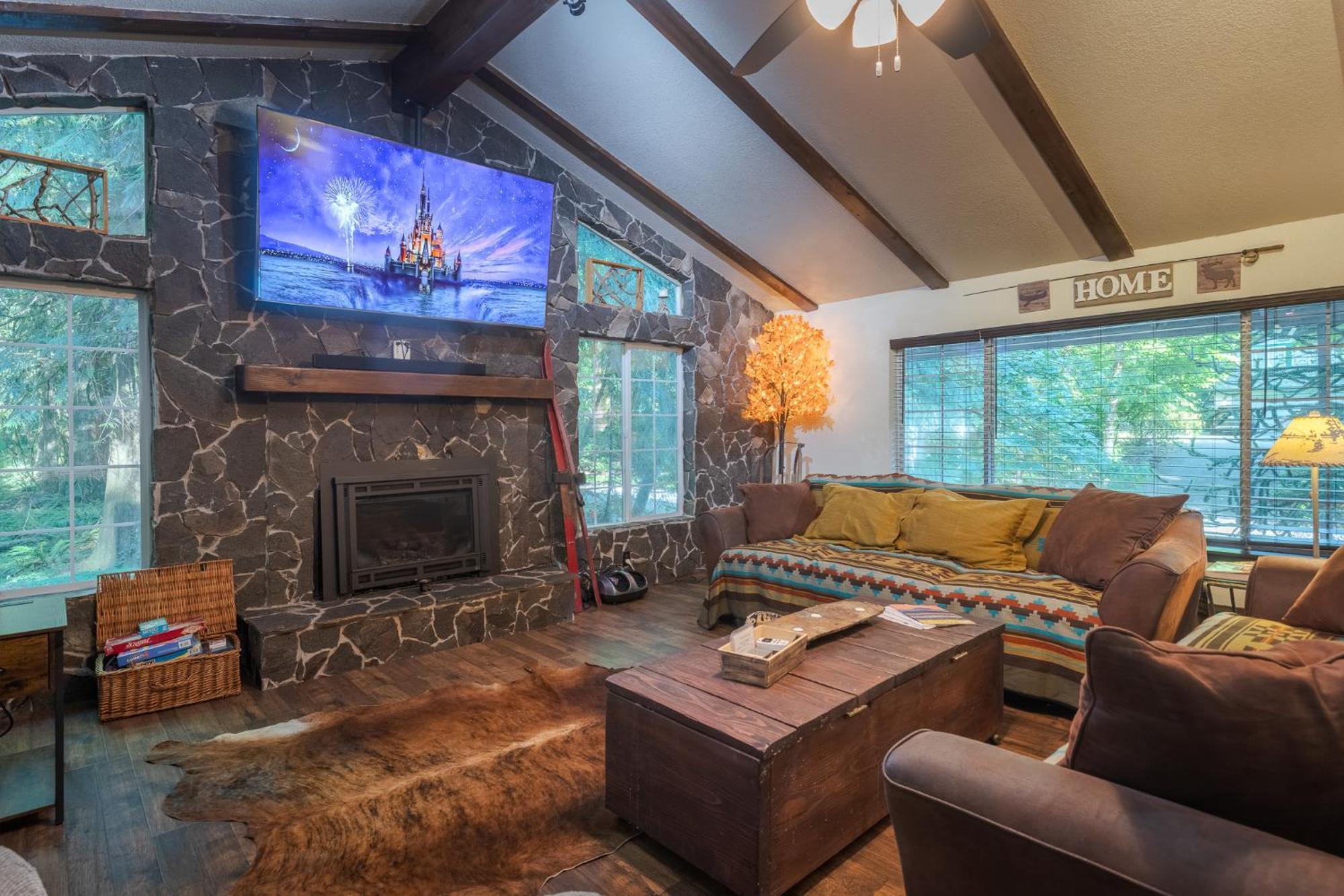 Cozy Bird House W Big Screen! Mount Hood Village Exterior foto